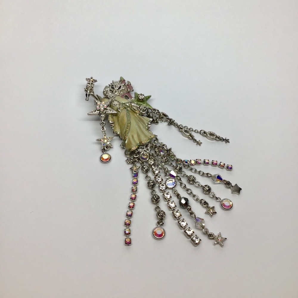 Kirks Folly Brooch Wizard Merlin Millennium 2000 - Picture 5 of 8